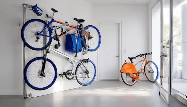 Maximize your space with a folding bike rack solution